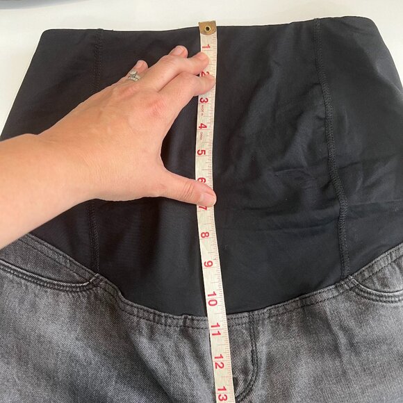 Isabel Maternity by Ingrid & Isabel NWT Over Belly Boyfriend Maternity Jeans - Picture 8 of 16
